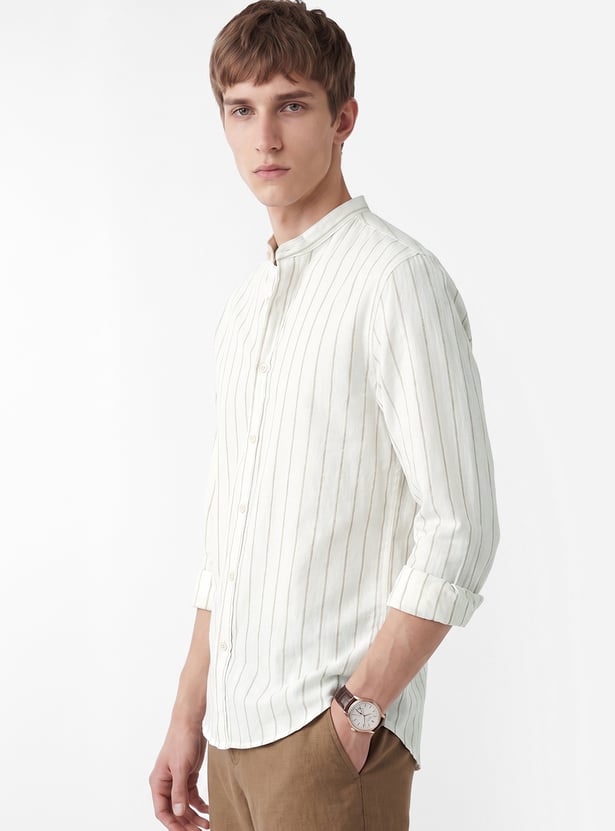 Men Striped Regular Fit Shirt