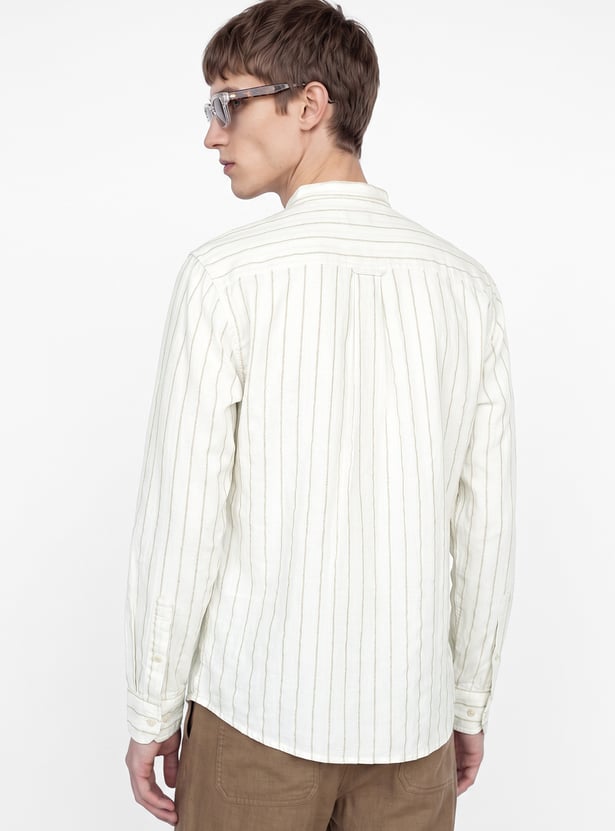 Men Striped Regular Fit Shirt