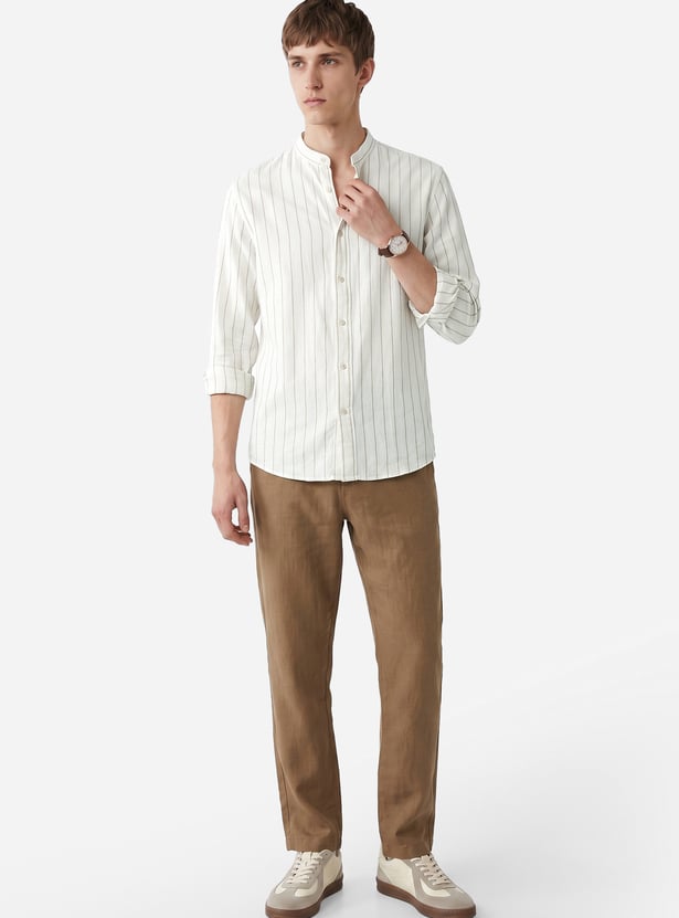 Men Striped Regular Fit Shirt
