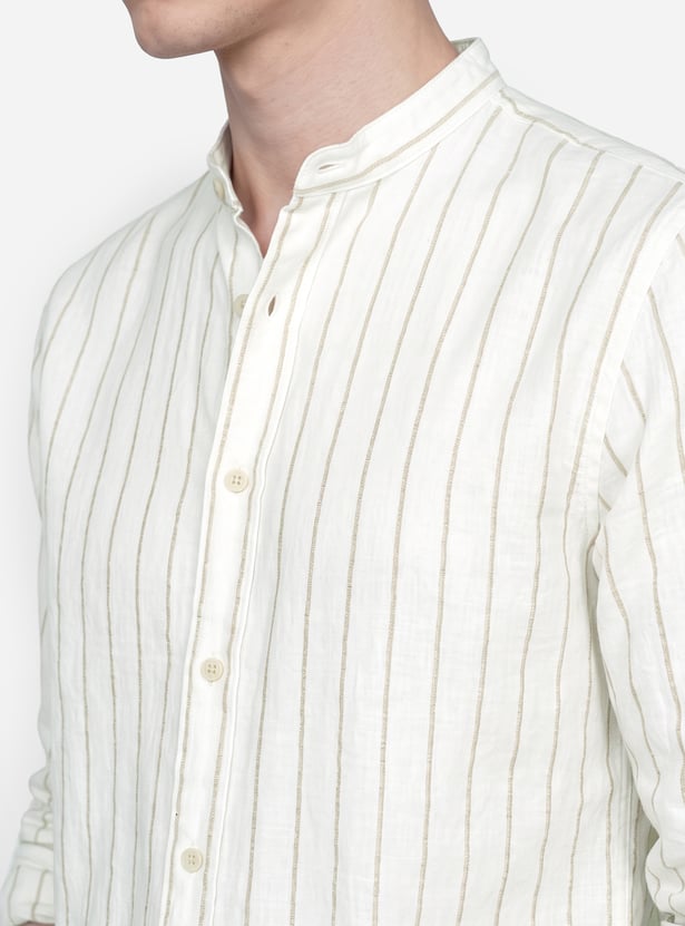 Men Striped Regular Fit Shirt
