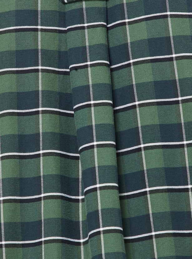 Men Checked Regular Fit Shirt