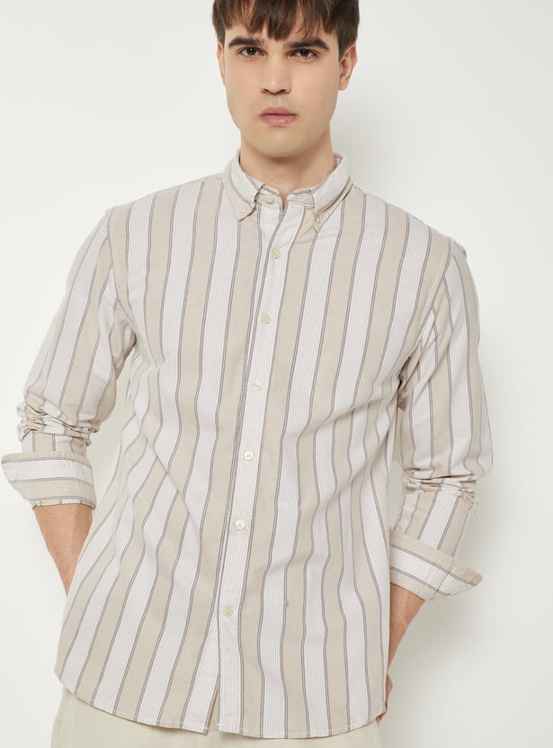 Men Striped Regular Fit Shirt