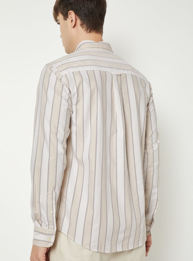 Men Striped Regular Fit Shirt