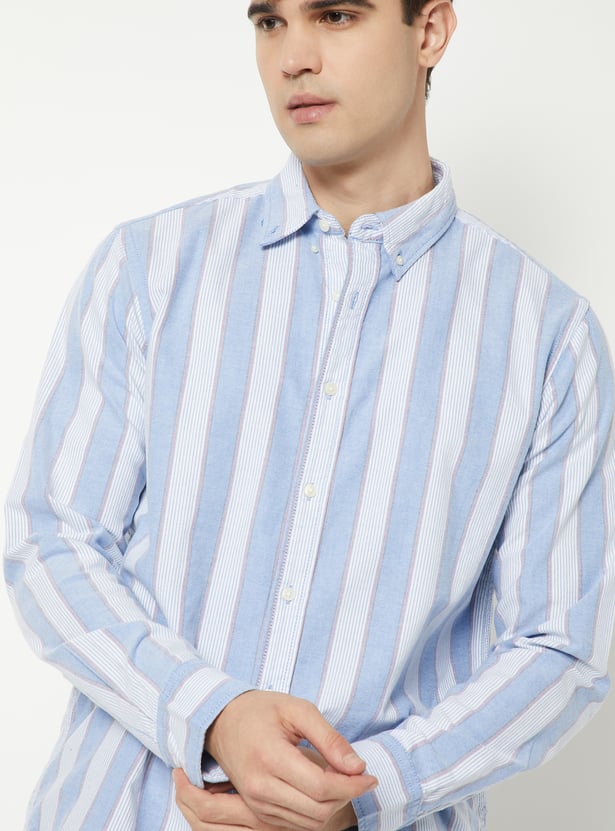 Men Striped Regular Fit Shirt