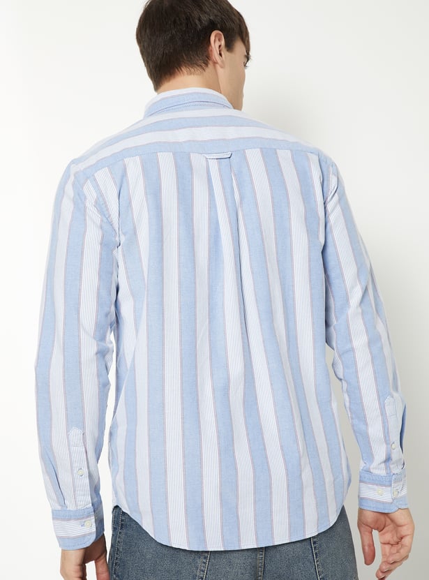 Men Striped Regular Fit Shirt