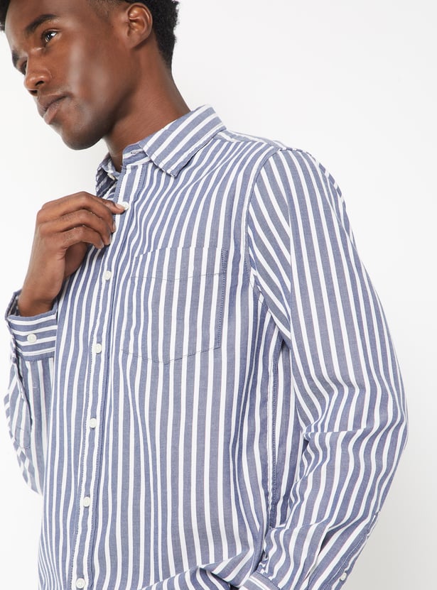 Men Striped Regular Fit Shirt