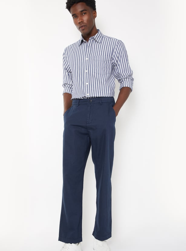 Men Striped Regular Fit Shirt