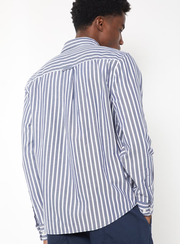 Men Striped Regular Fit Shirt