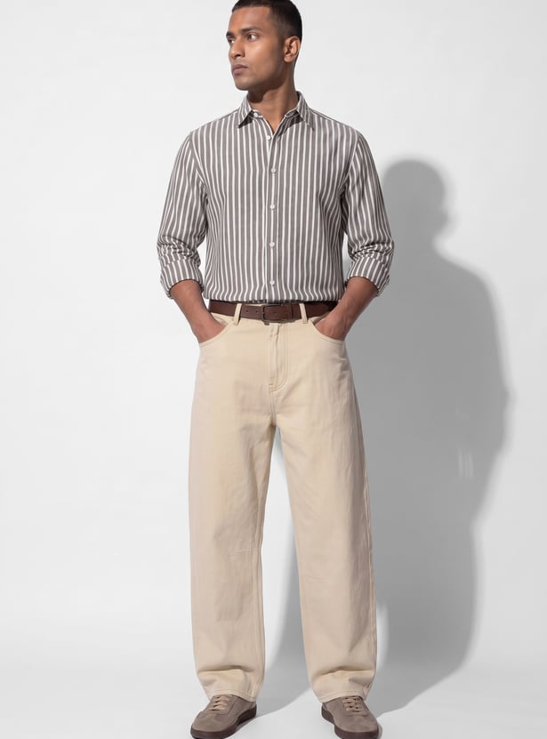 Men Striped Regular Fit Shirt