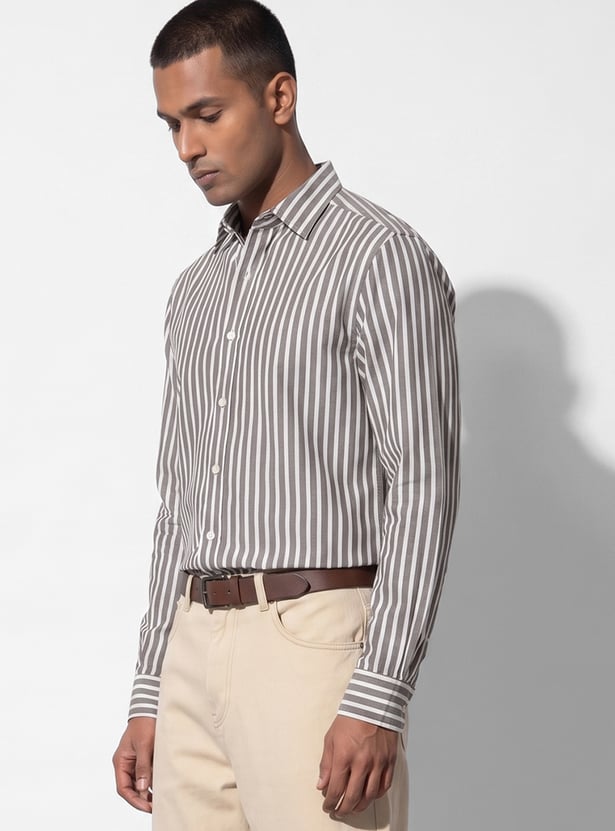 Men Striped Regular Fit Shirt