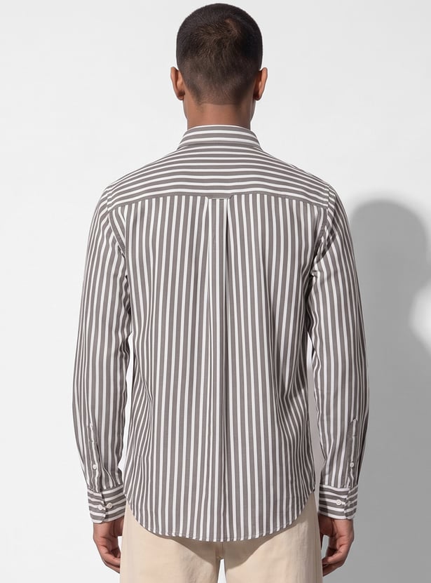 Men Striped Regular Fit Shirt