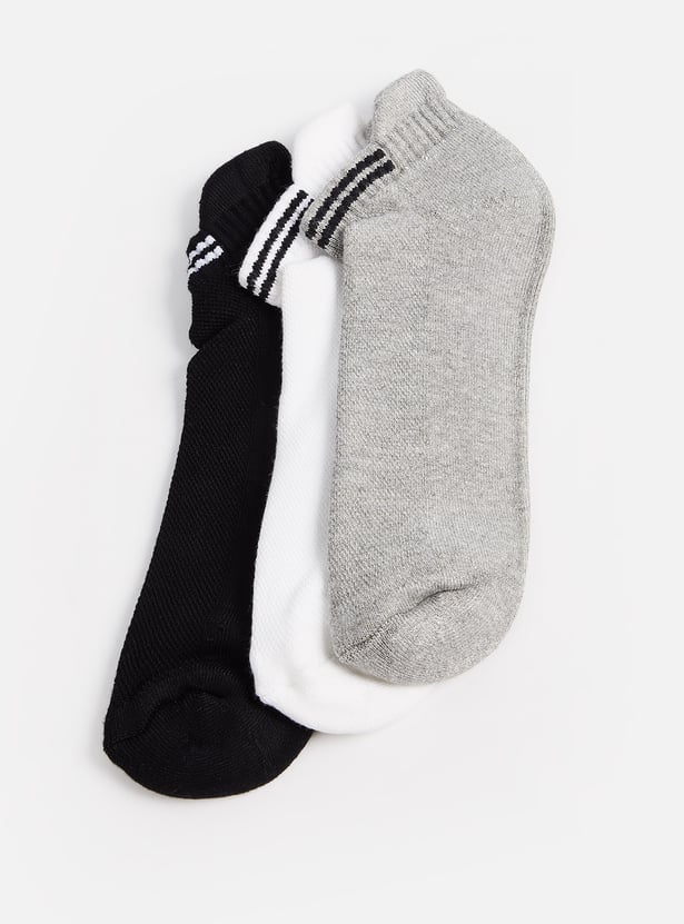Men Assorted Ankle Length Socks - Pack of 3