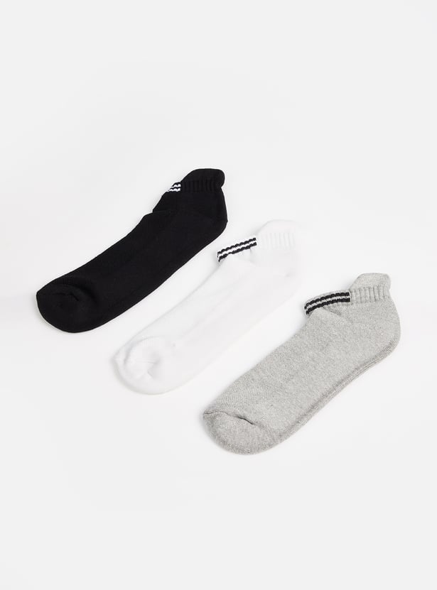 Men Assorted Ankle Length Socks - Pack of 3