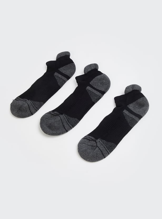 Men Patterned Ankle Length Socks - Pack of 3