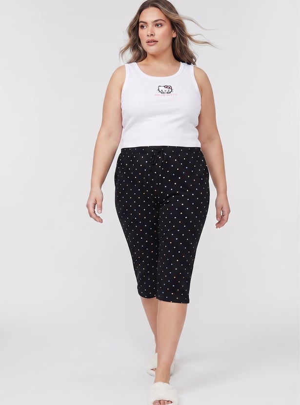 Women Printed Capri