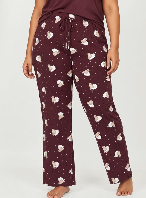 Women Printed PJ Set