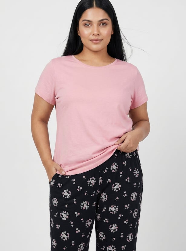 Women Printed Pyjama Set