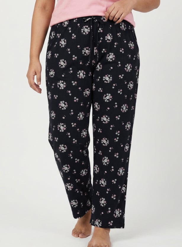 Women Printed Pyjama Set