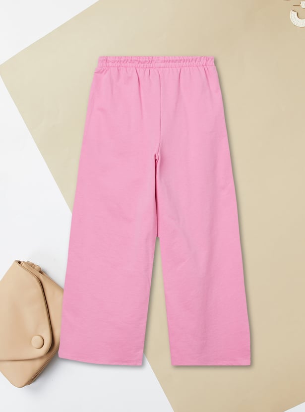 Girls Stitch & Angel Trousers Set