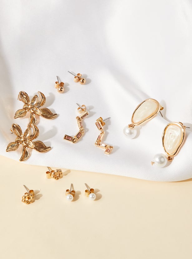 Women Assorted Earrings - Pack of 6
