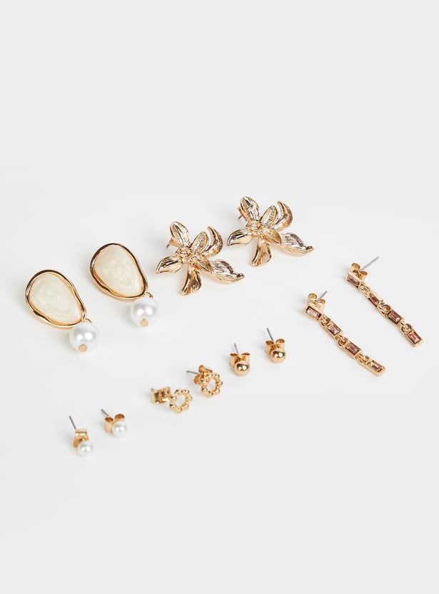 Women Assorted Earrings - Pack of 6