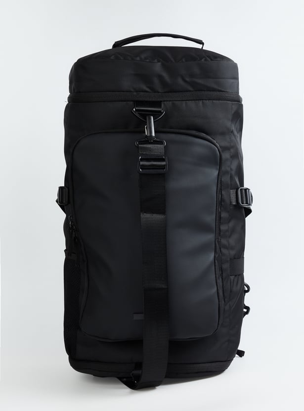 Men Solid Gym Bag