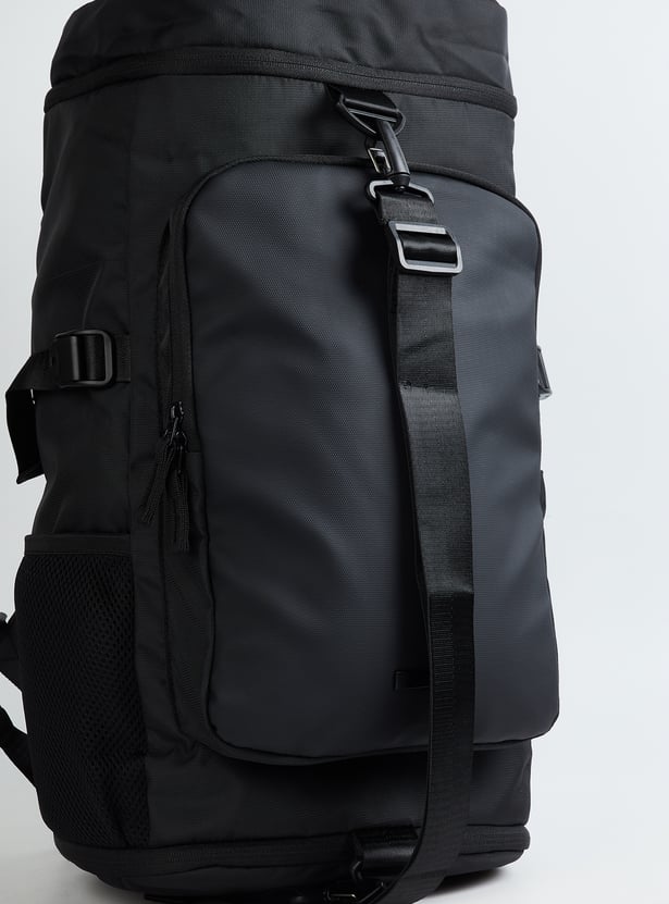 Men Solid Gym Bag
