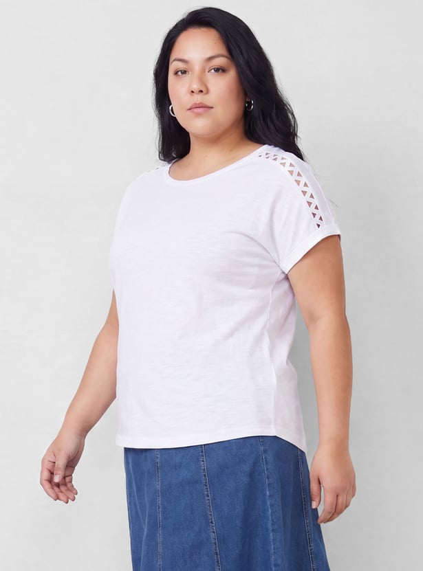 Women Solid T-shirt