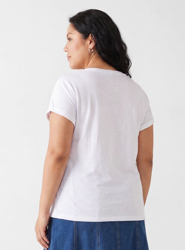 Women Solid T-shirt