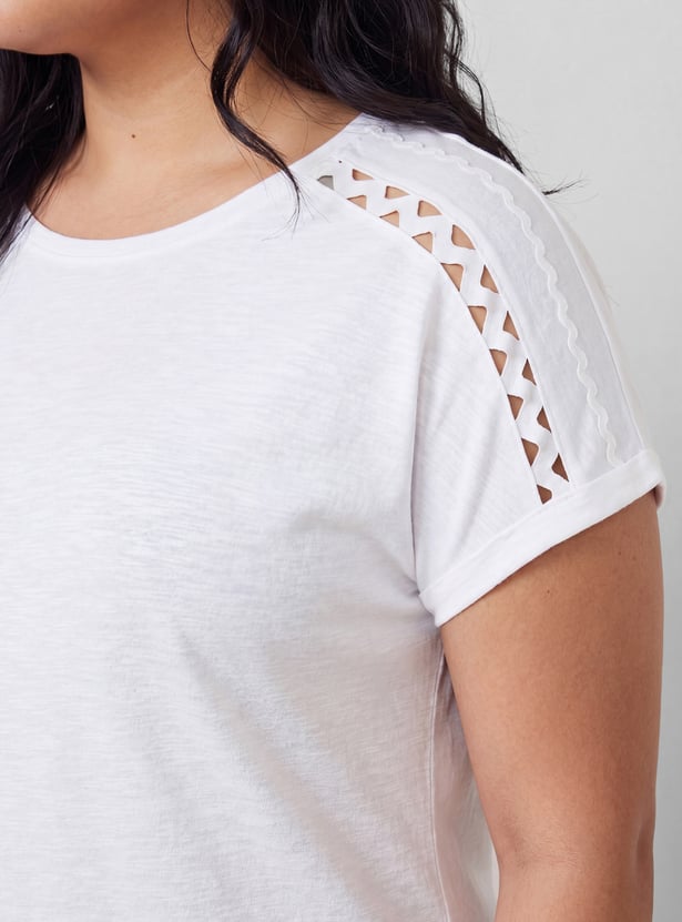 Women Solid T-shirt