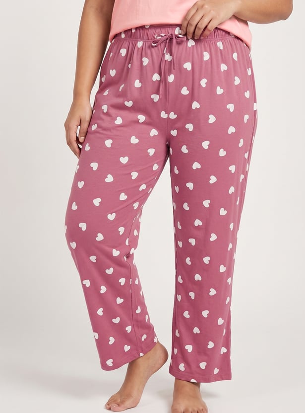 Women Printed PJ Set