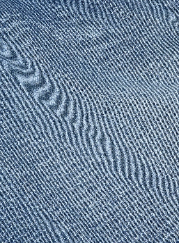 Women Solid High Rise Denim Skort