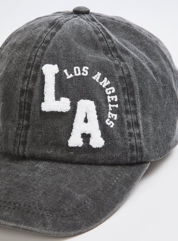 Girls LA Embroidered Baseball Cap