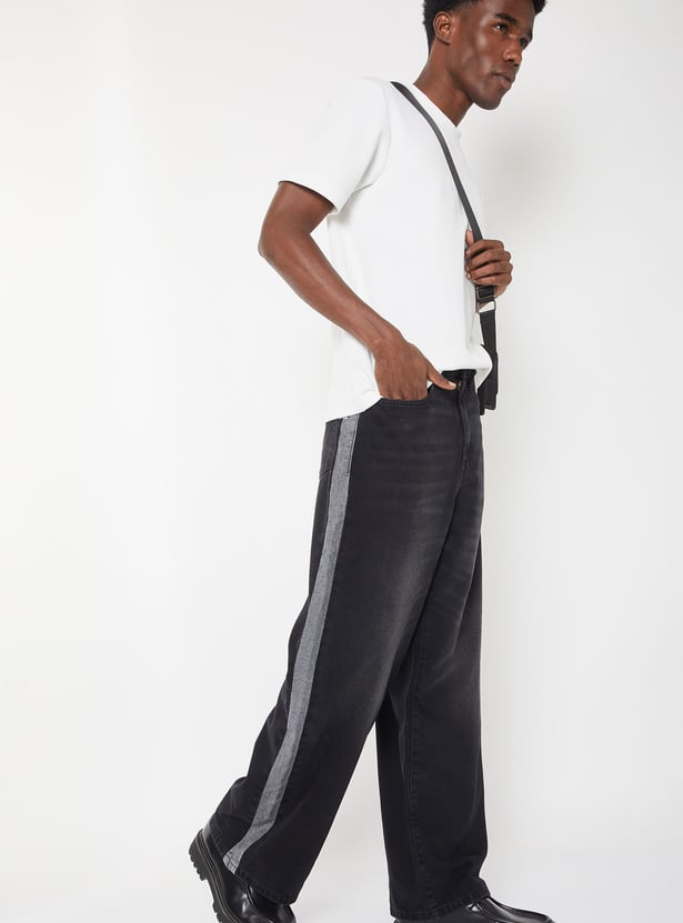 Men Loose-Fit Baggy Jeans