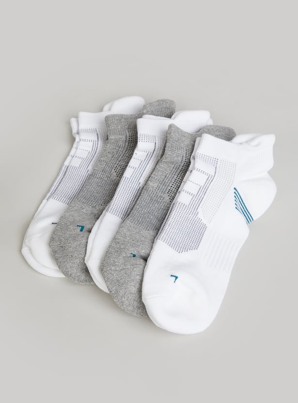 Men Assorted Ankle Length Socks - Pack of 5