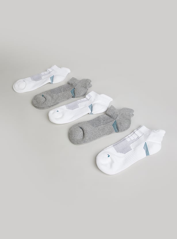 Men Assorted Ankle Length Socks - Pack of 5