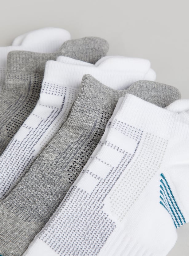 Men Assorted Ankle Length Socks - Pack of 5