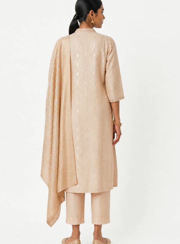 Women Printed A-line Kurta Set