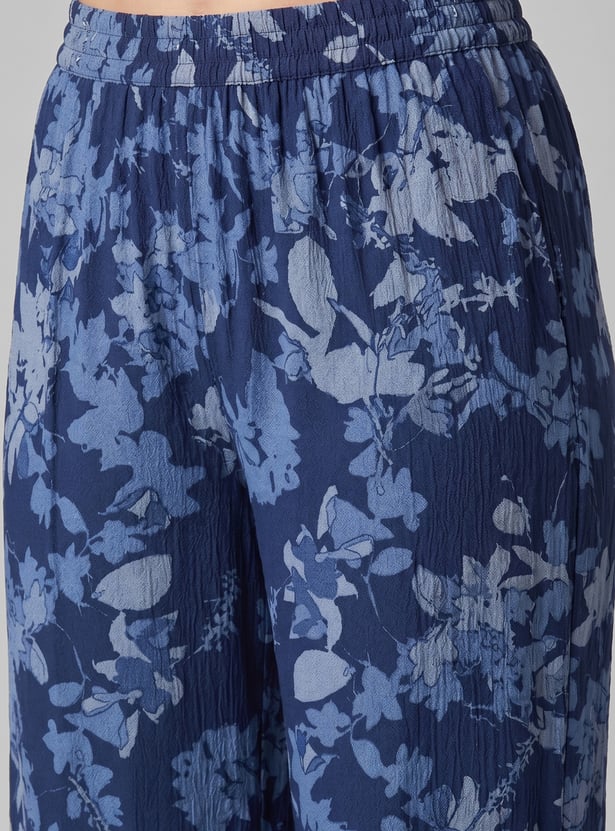 Women Floral Print A-line Kurta Set