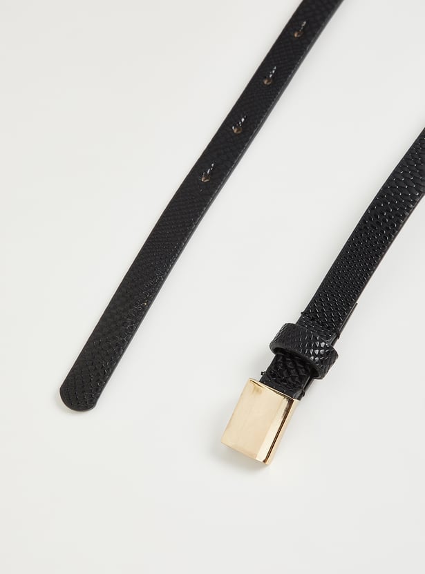 Women Embossed Belt