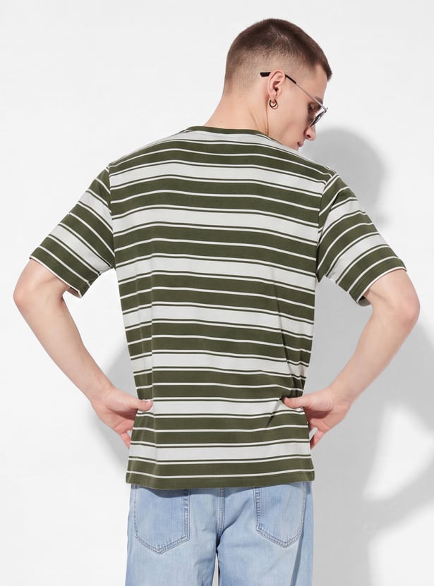 URB_N Men Striped T-shirt