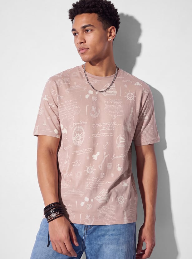 URB_N Men Printed T-shirt