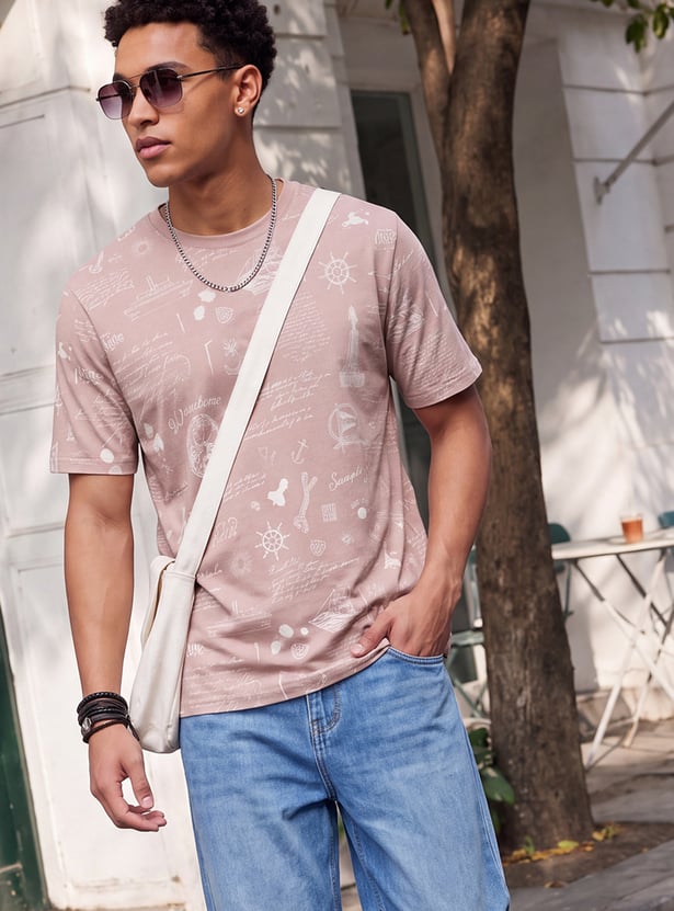 URB_N Men Printed T-shirt