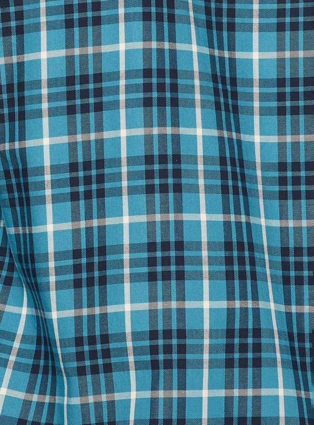 Men Checked Regular Fit Shirt