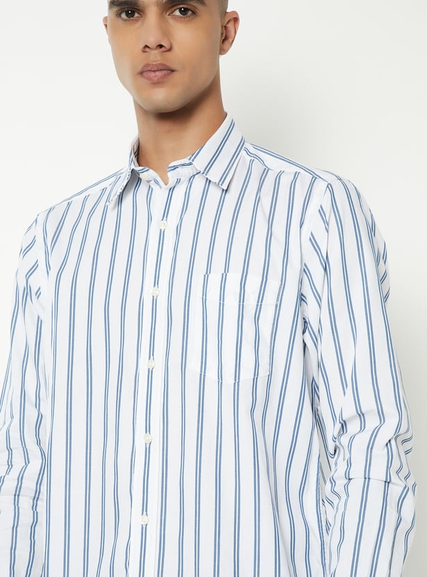 Men Striped Regular Fit Shirt