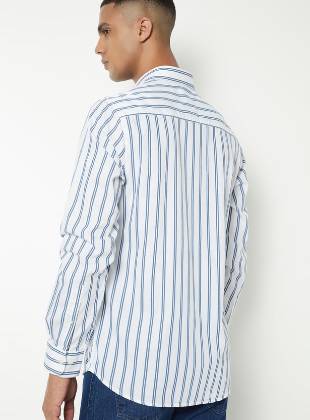Men Striped Regular Fit Shirt