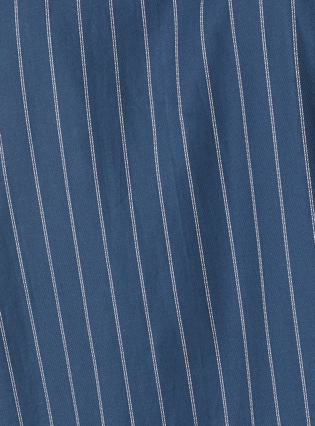 Men Striped Slim Shirt