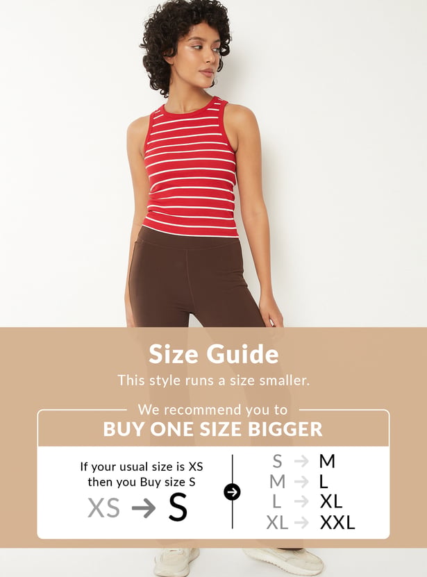 Women Striped Tank Top