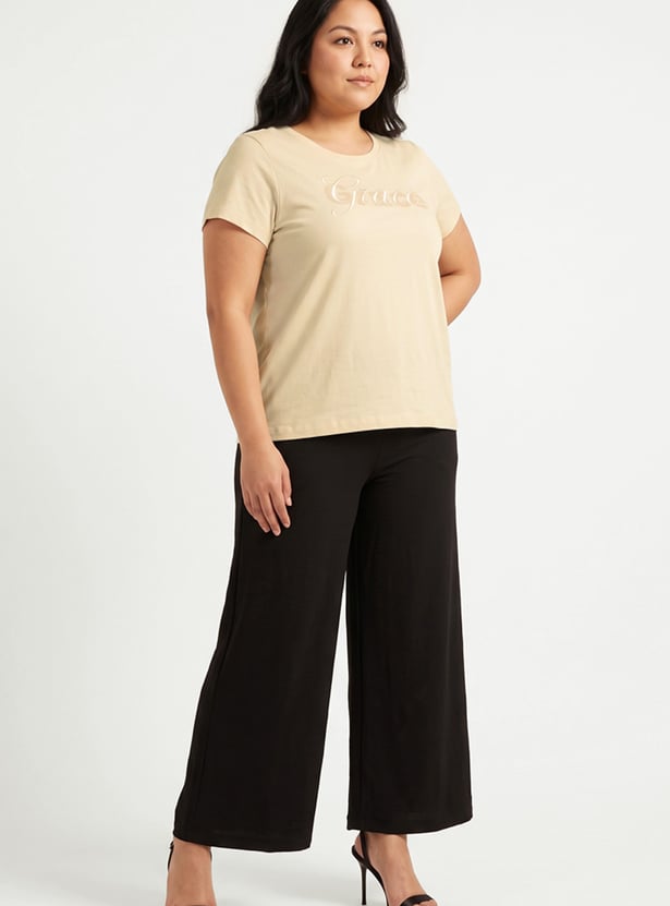 Women Embroidered T-shirt