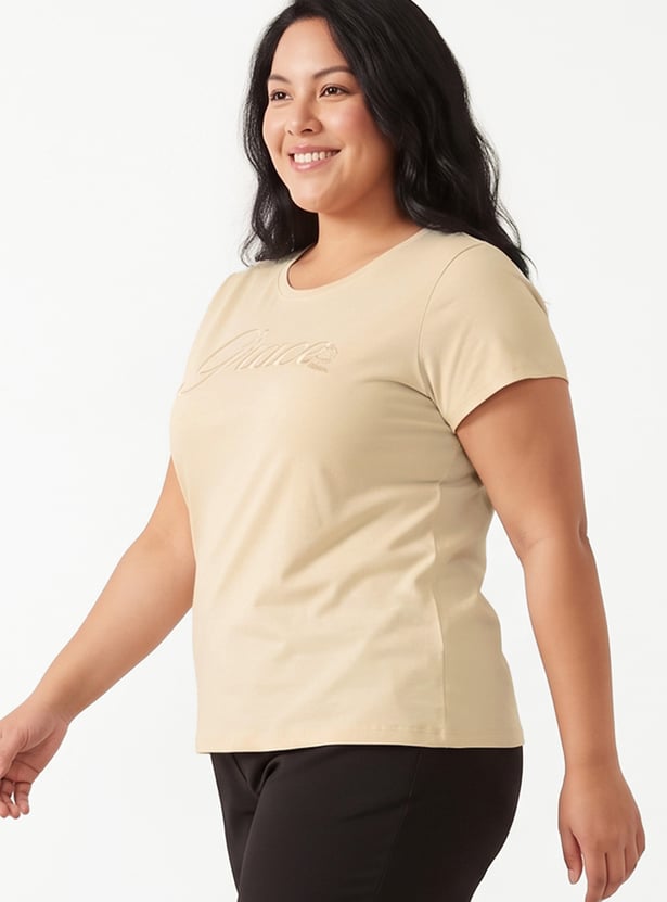 Women Embroidered T-shirt